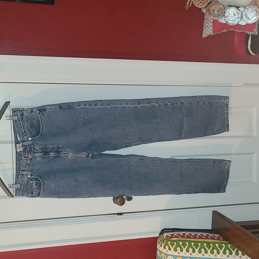Calvin Klein Jeans Blue Denim, Classic, Non-Stretch, Size 6, Straight Leg